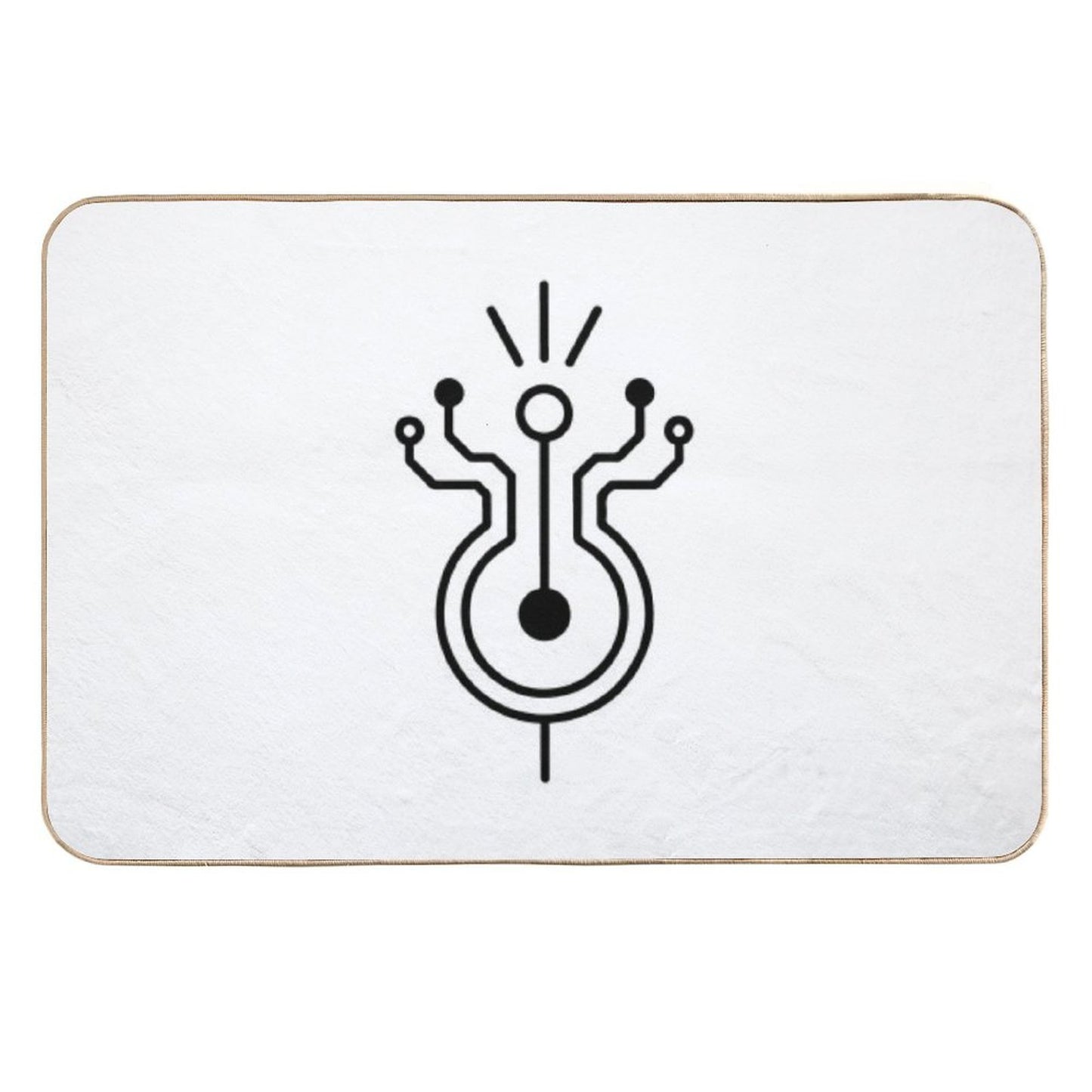 Stillness Speaks Totem  Multi-Purpose Bath Mat