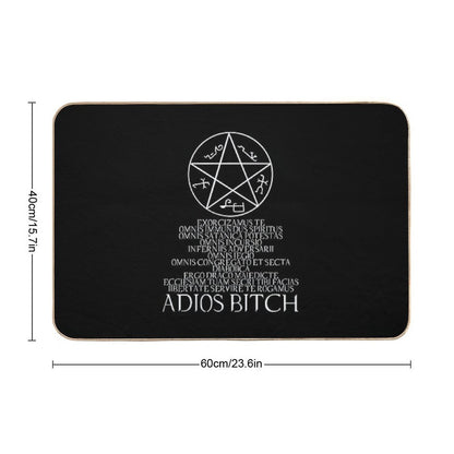 Supernatural - Devils Trap  Multi-Purpose Bath Mat