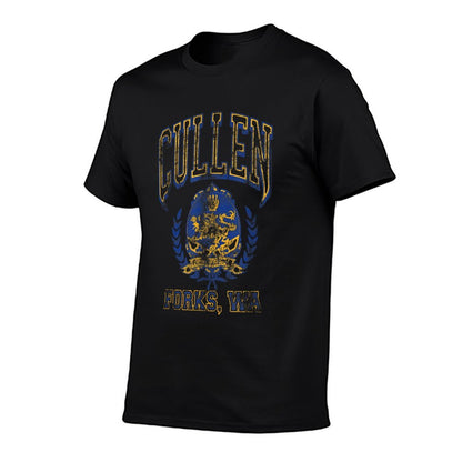 Twilight Saga Cullen Family Vintage Family Crest Movie  Stretchy T-Shirt