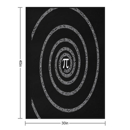 A S Pi Ral ... Easy Care Throw Blanket