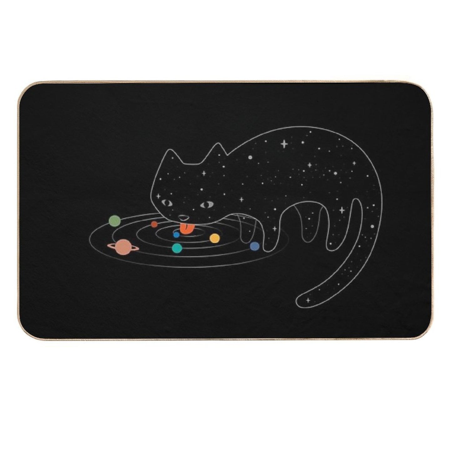 Catstronomy  Non-Slip Bath Mat