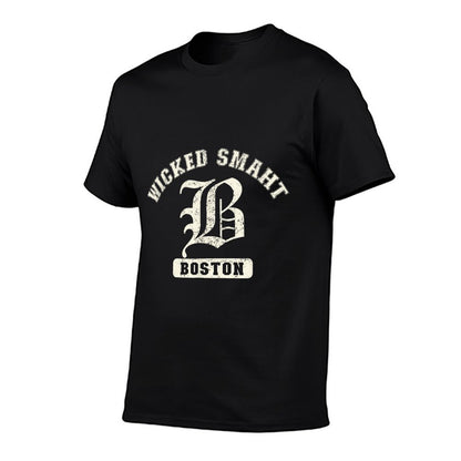 Funny Wicked Smaht Boston Massachusetts  Quick-drying T-Shirt