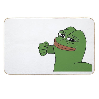Pepe Punching Meme  Anti-Trip Bath Mat