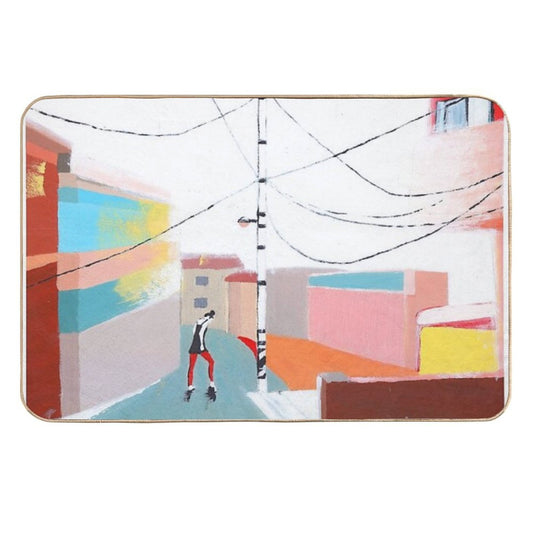 Dancing in The Street  Absorbent Bath Mat