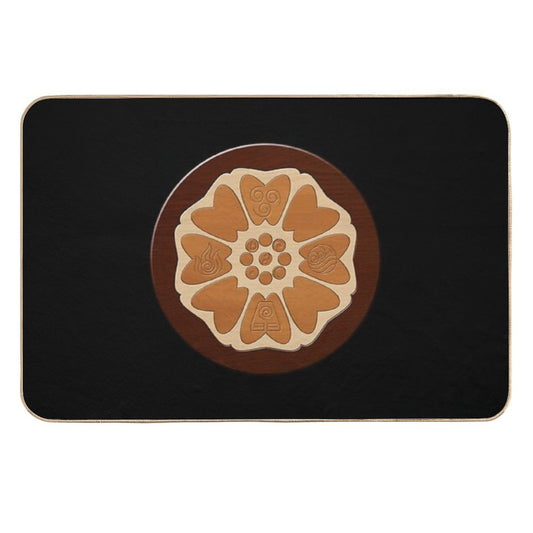 Order of The White Lotus  Pet-Safe Bath Mat