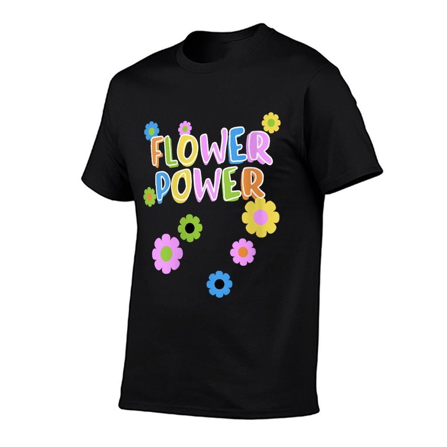 Womens Flower Power Cute Groovy Chick 70s 60s Party Theme Outfit  Vintage-inspired T-Shirt