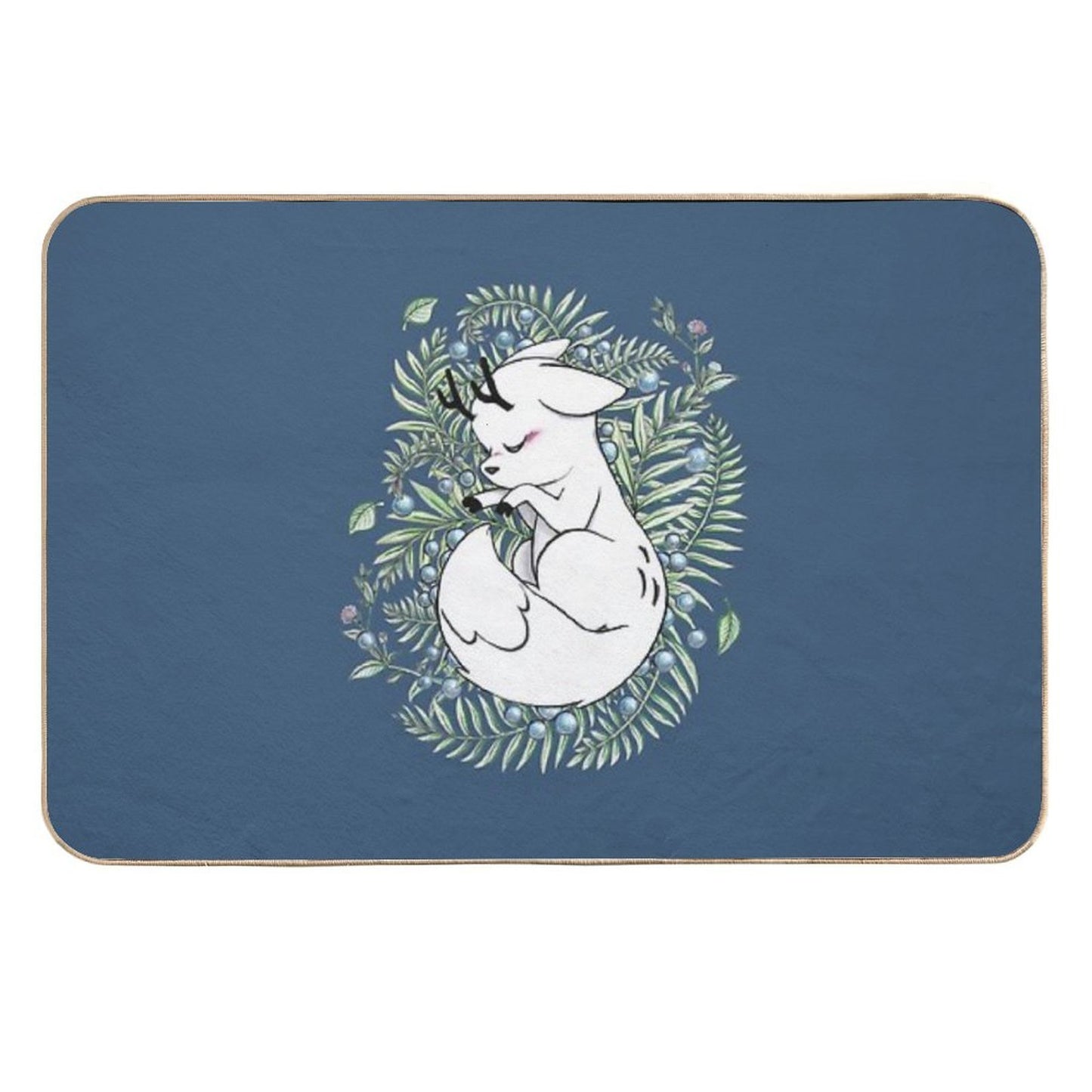 Deer Fox Durable Bath Mat