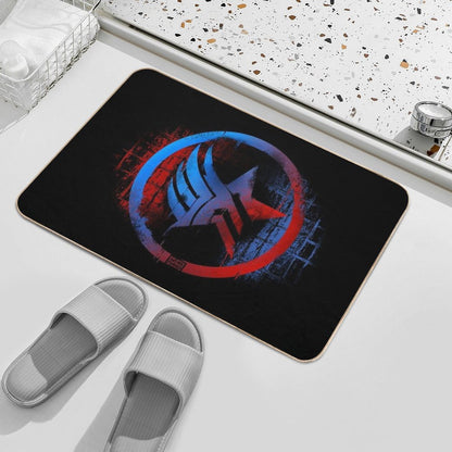 Mass Effect Paragon Renegade  Pet-Safe Bath Mat