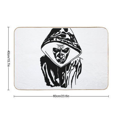 The Hooded Silence Durable Bath Mat