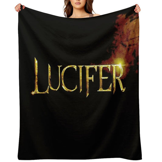 LUCIFER! Sustainable Throw Blanket