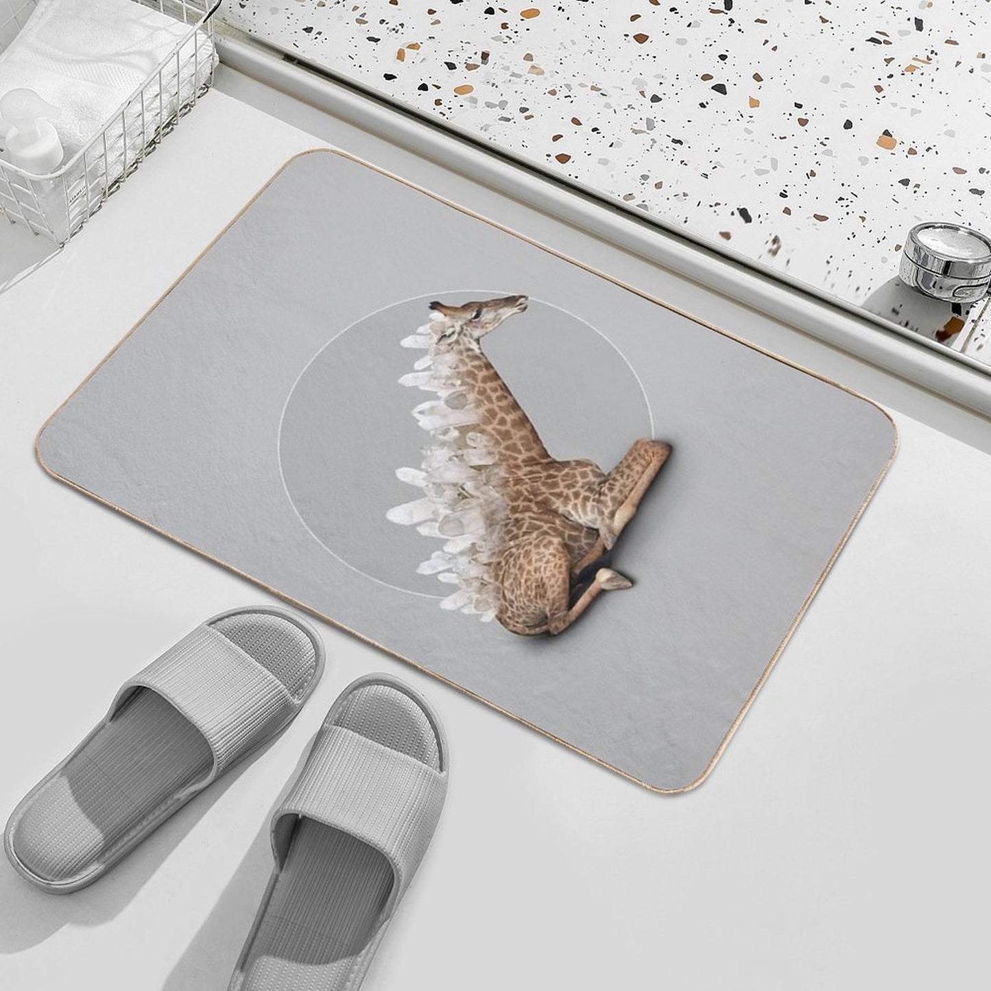 Orenda III  Slip-Resistant Bath Mat