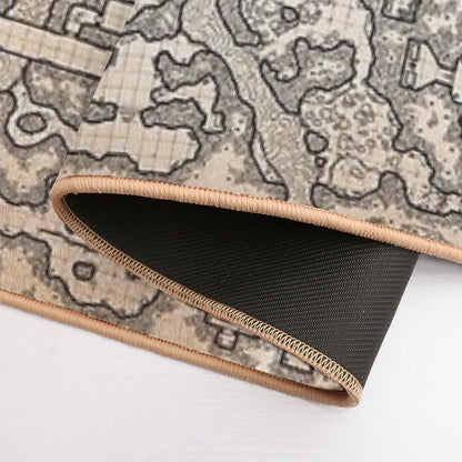 The Winter Tombs - A Massive Dungeon Complex by Dyson Logos  Fade-Resistant Bath Mat