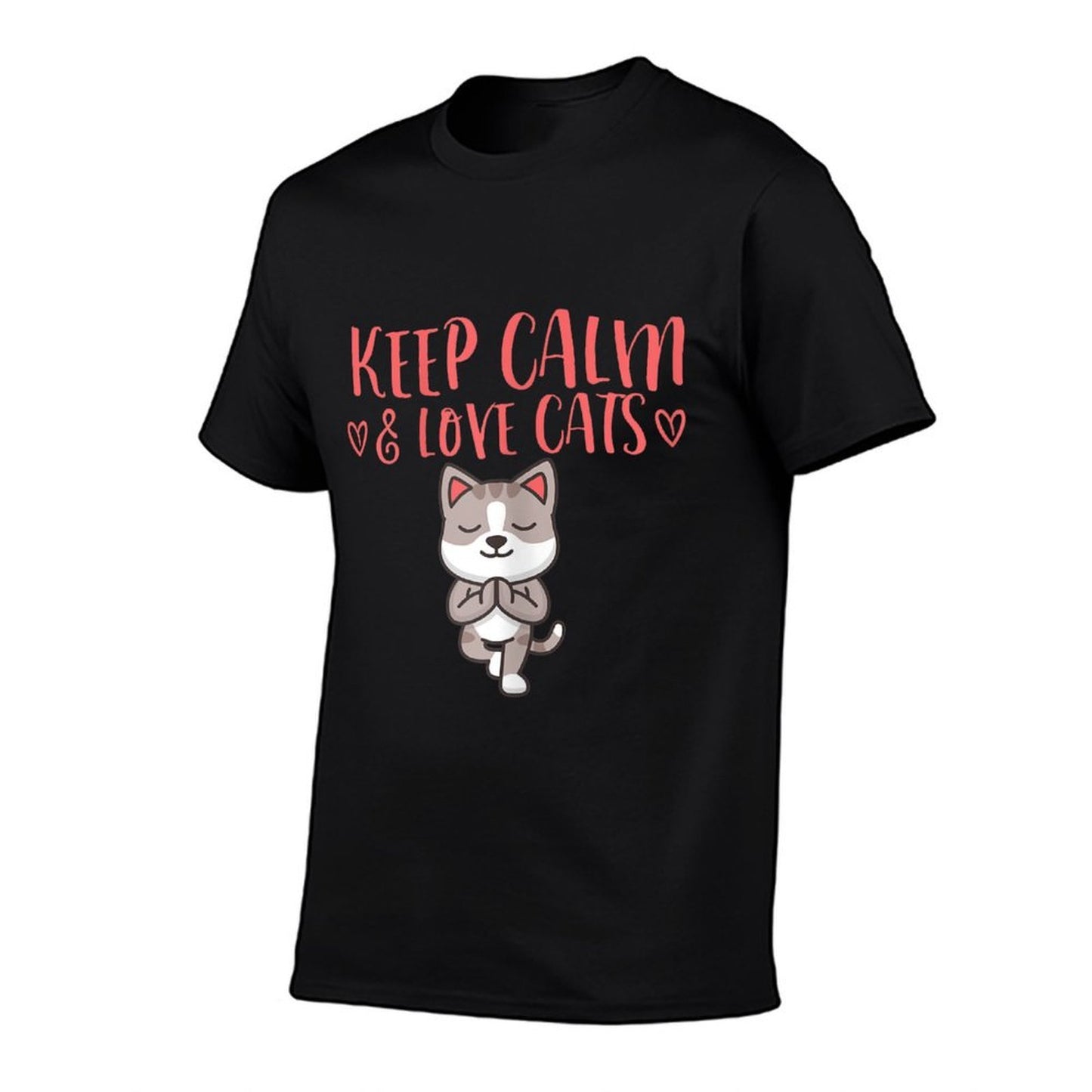 Keep Calm & Love Cats  Affordable Price T-Shirt
