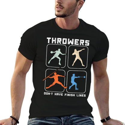 Throwers Dont Have Finish Lines Discus Javelin Shot Put  Soft T-Shirt