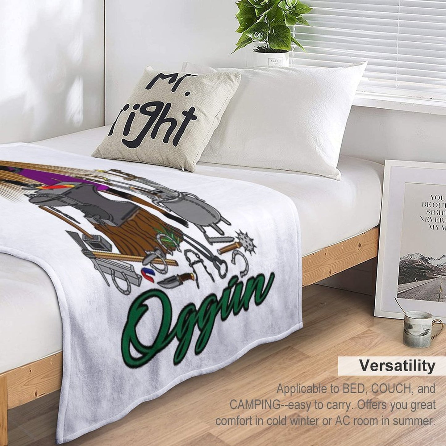 Oggún Eco-conscious Throw Blanket