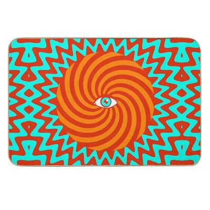 Hypnotic Eye  Pet-Safe Bath Mat