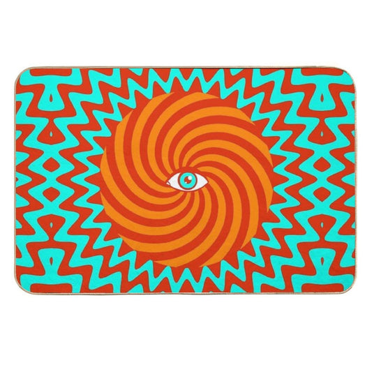 Hypnotic Eye  Pet-Safe Bath Mat