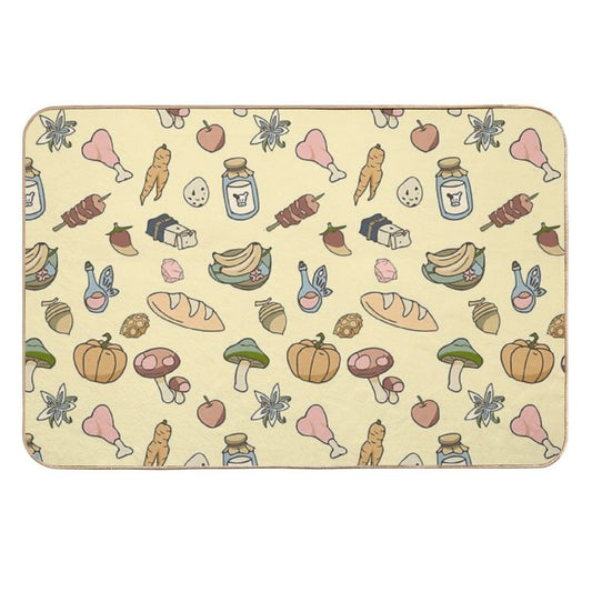 Hylian Wilderchef (Yellow Ver.)  Easy Maintenance Bath Mat