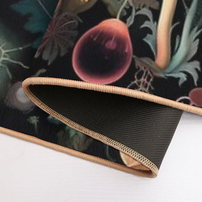 A.I. Gardens  Sampling Masters  Ernst Haeckel + James McNeill Whistler  Slip-Resistant Bath Mat