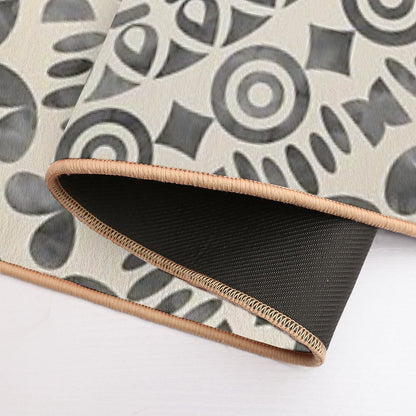 Watercolor Mandala Mandala12w  Easy Maintenance Bath Mat