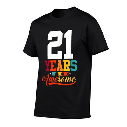 21 Years Of Being Awesome Gifts 21 Years Old 21st Birthday  Classic T-Shirt