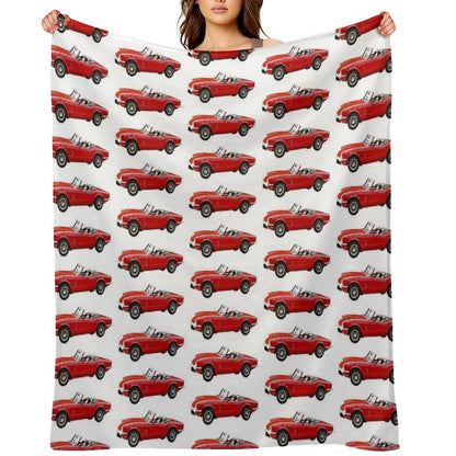 Triumph Spitfire Quick-dry Throw Blanket