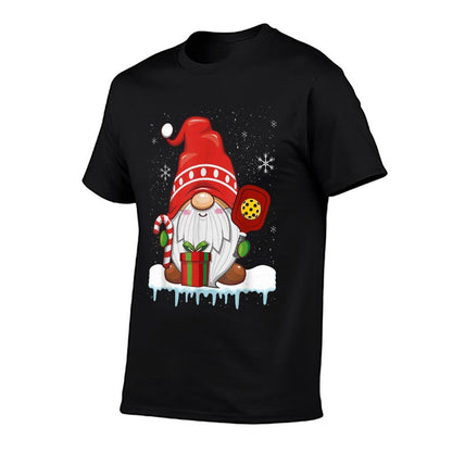 Christmas Gnome With Candy Cane  Pickleball  Versatile T-Shirt