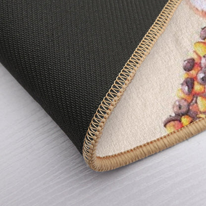 The Bandit Squirrel  Slip-Resistant Bath Mat