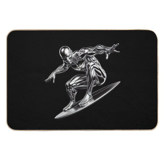 Silver Surfer  Eco-Friendly Bath Mat