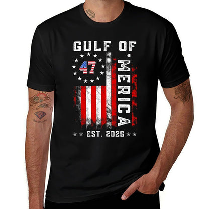 Gulf of 'Merica US Patriotic 2025  Versatile T-Shirt