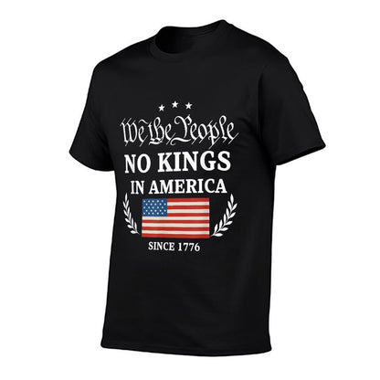 No Kings In America Since 1776 America  Stretchy T-Shirt