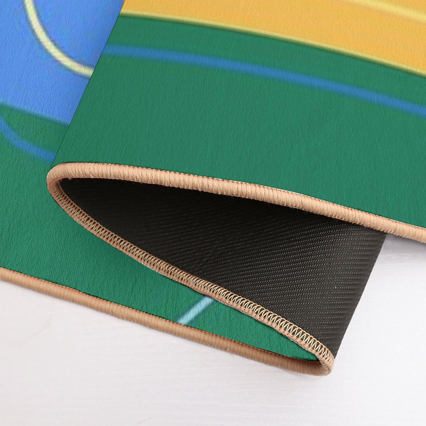 Carousel of Progress Wall  Easy To Clean Bath Mat