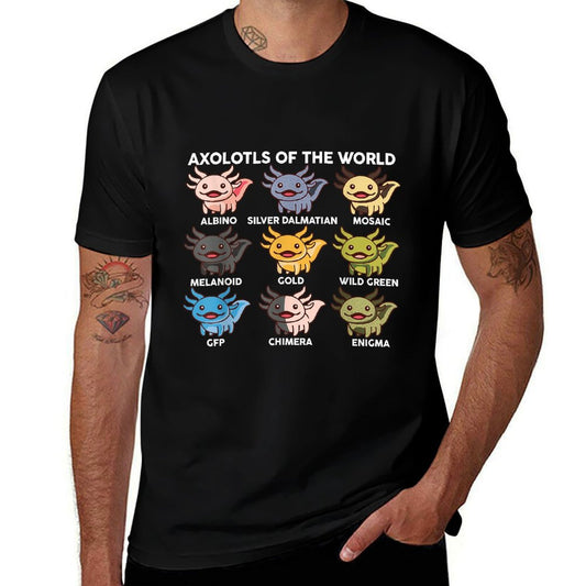 Axolotl-Shirt Axolotl of World Kids  Odor-resistant T-Shirt
