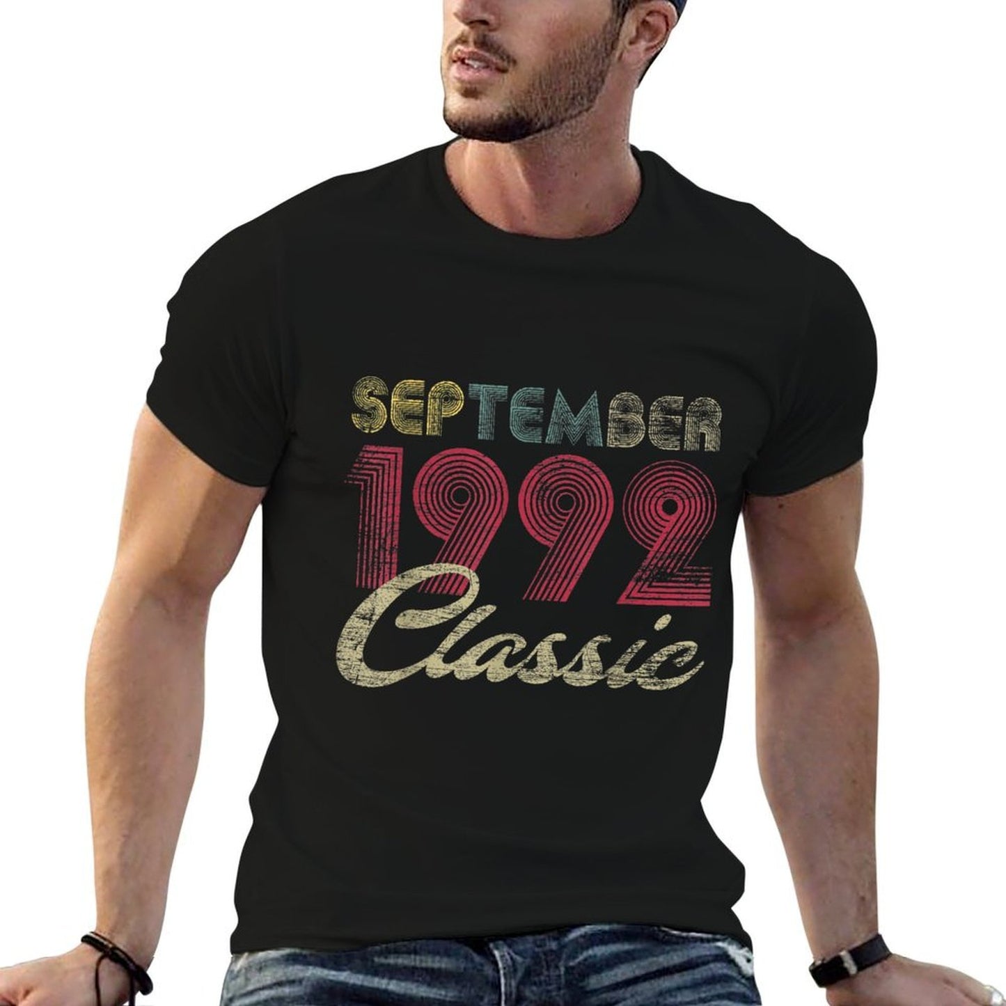 Classic September 1992 Bday Men Women Gifts 30th Birthday  Soft T-Shirt