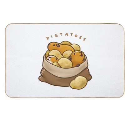 Pigtatoes  Long-Lasting Bath Mat