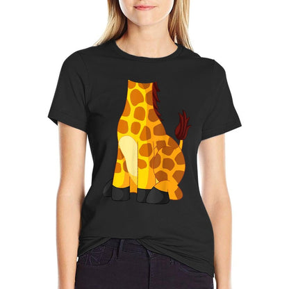 Giraffe for Adults & Kids - Men & Women's Giraffe Costume  Easy-care T-Shirt