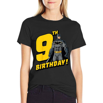 Batman 9th Birthday  Lightweight T-Shirt