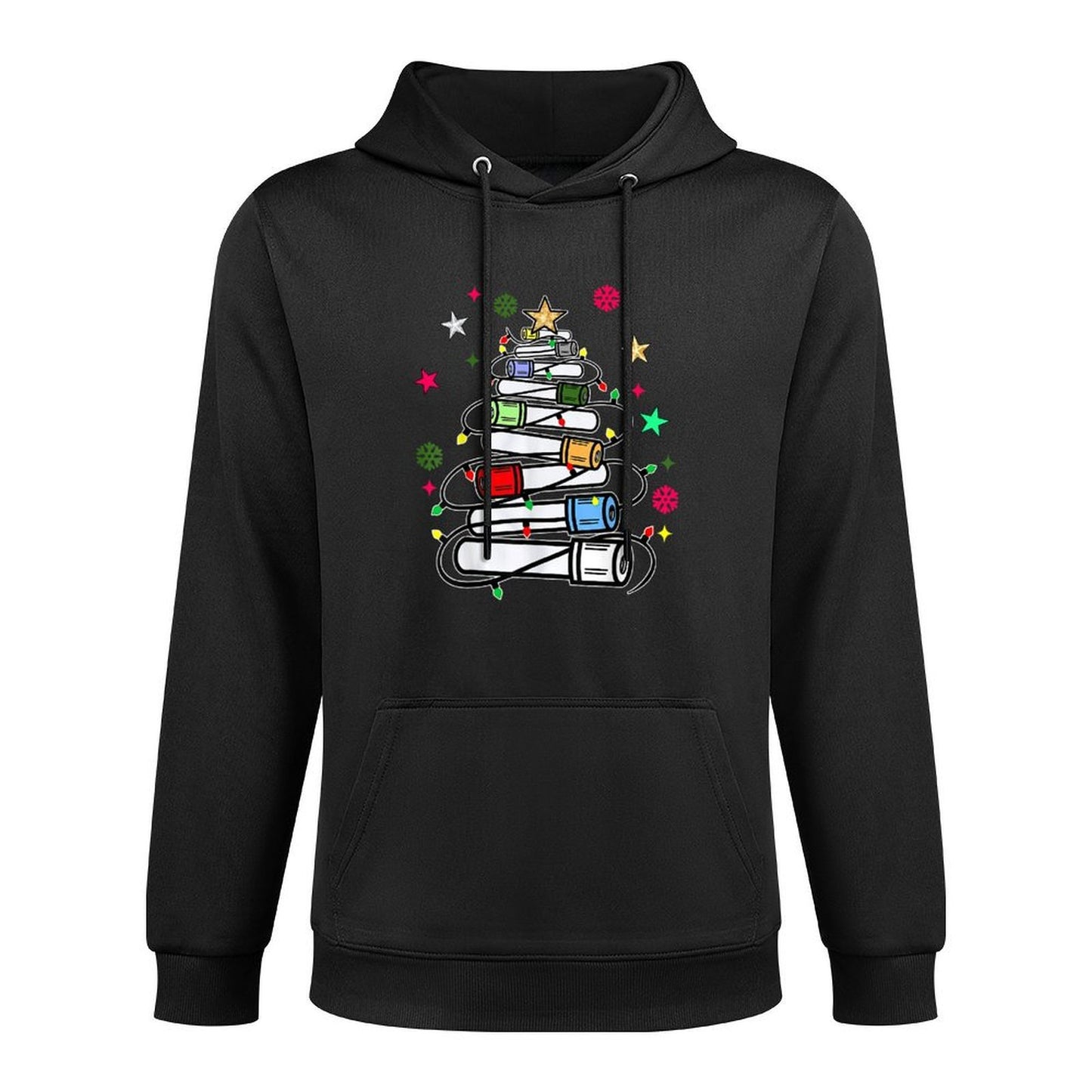 Blood Tube Christmas Tree Phlebotomist Tech Phleb Tech Nurse Customizable Surface Hoodie