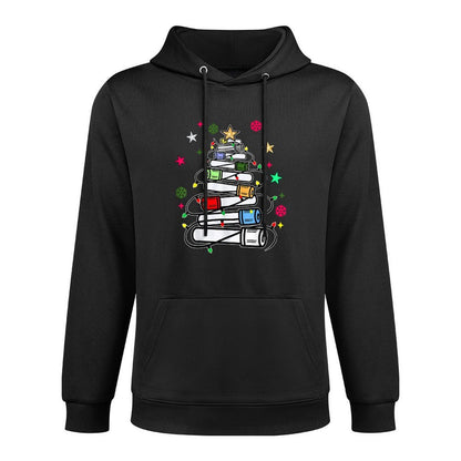 Blood Tube Christmas Tree Phlebotomist Tech Phleb Tech Nurse Customizable Surface Hoodie