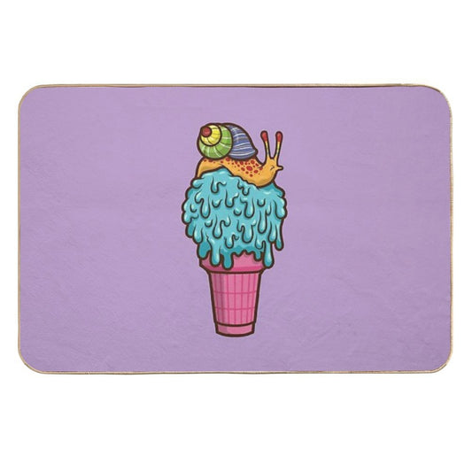 Crazy Snail Cone  Odorless Bath Mat