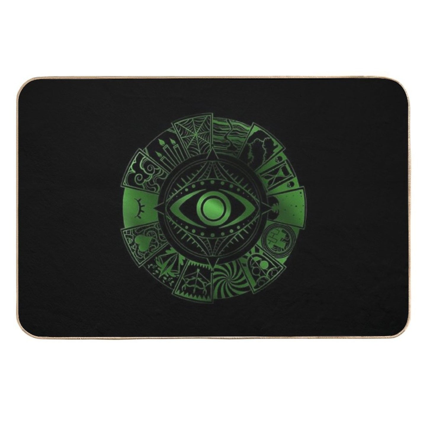 Fears Wheel  Dirt-Trapping Bath Mat