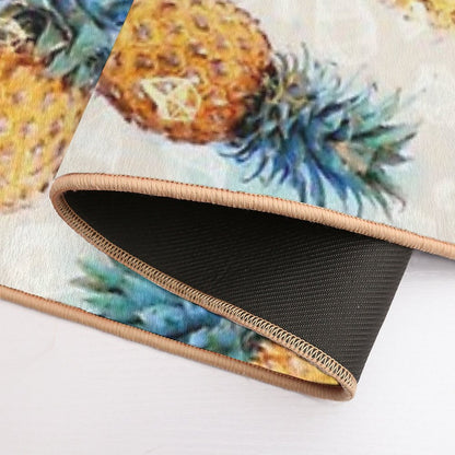 Pineapples + Crystals  Pet-Safe Bath Mat