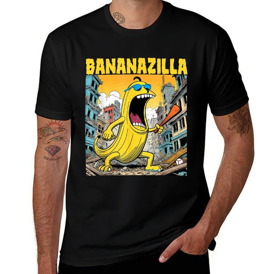 Bananazilla Banana Baseball Monster Bananas Kids Youth Boys  Versatile T-Shirt