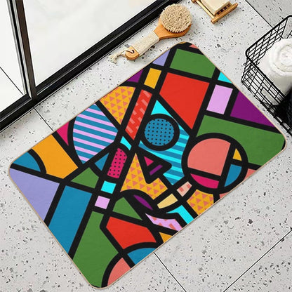 Vit Skull  Stain-Proof Bath Mat