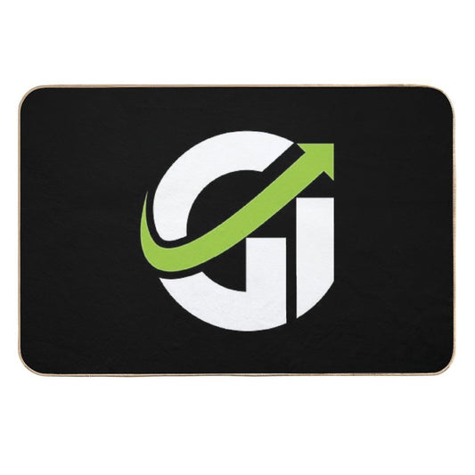 Main Logo No-Text - Dark Background  Absorbent Bath Mat