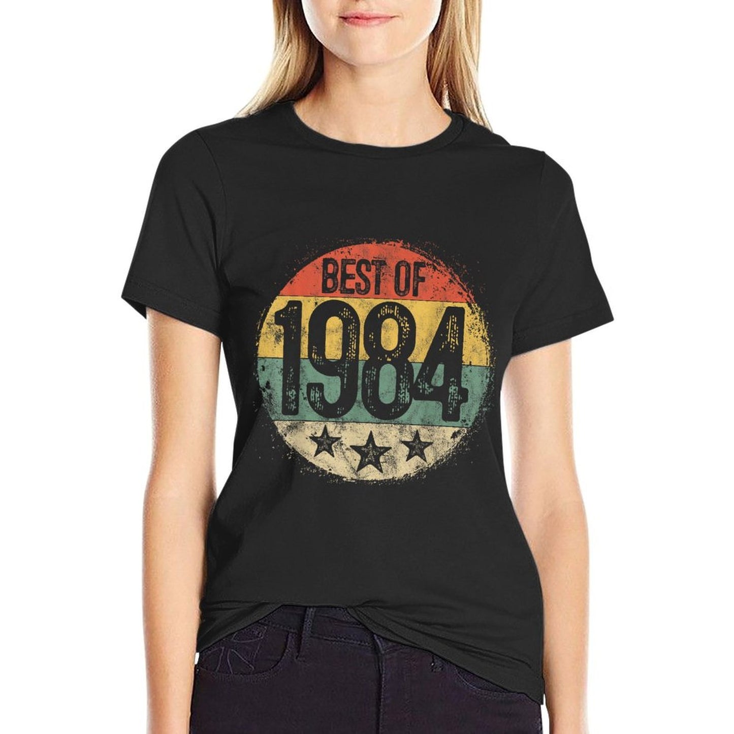 Best Of 1984 41st Birthday Gifts For Men Women 41 Year Old  Fade-proof Color T-Shirt