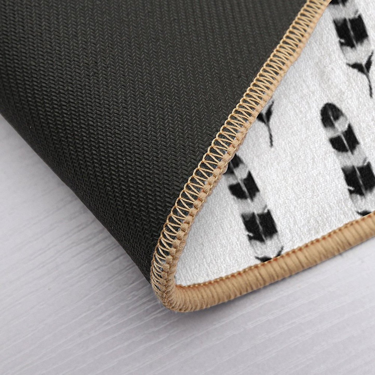 Frozen Feather  Pet-Safe Bath Mat