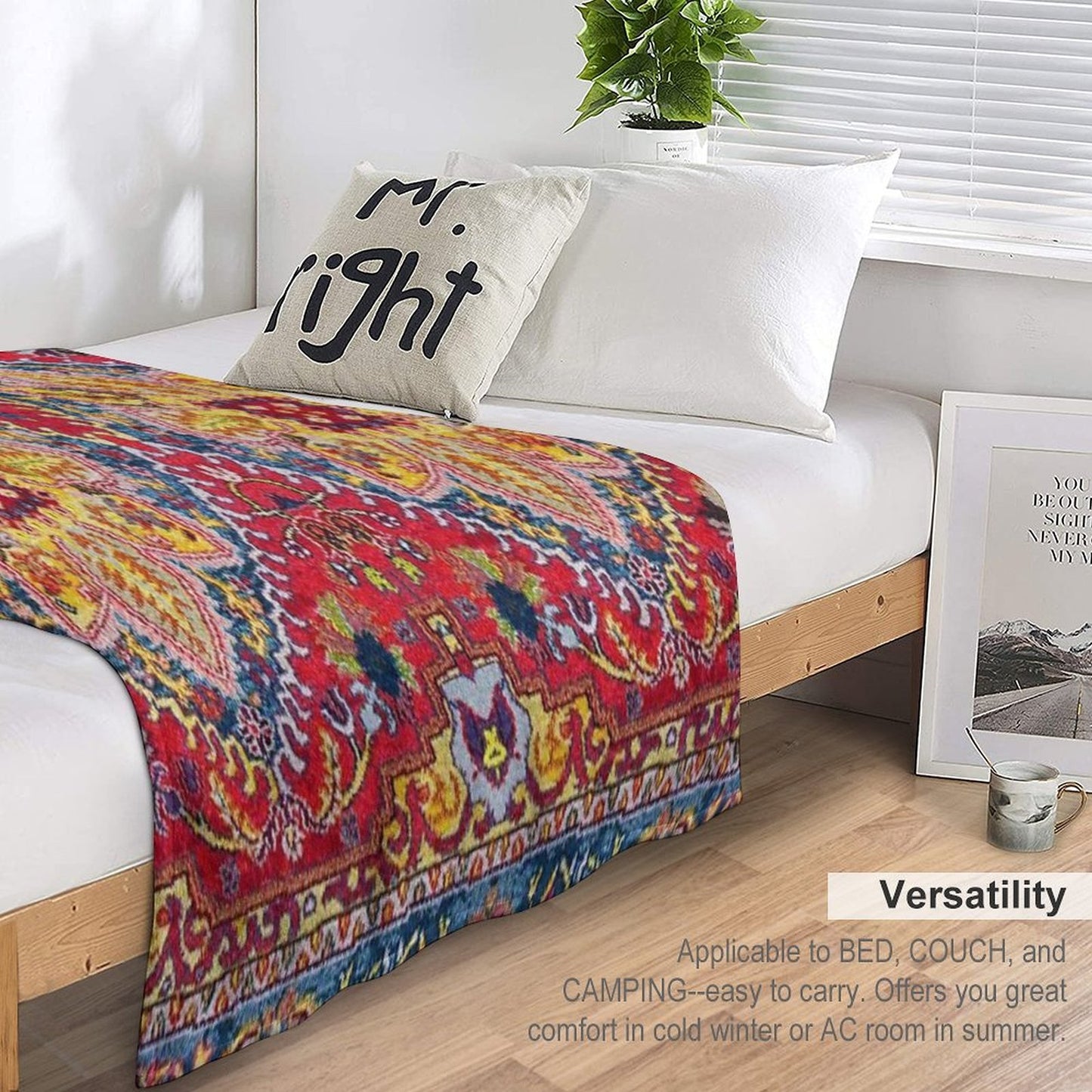 Bohemian Design Quick-dry Throw Blanket