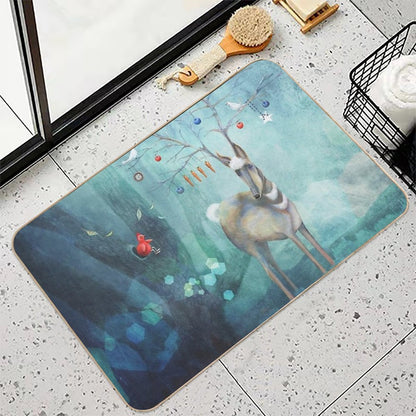 Where Will You Go  Toxin-Free Bath Mat