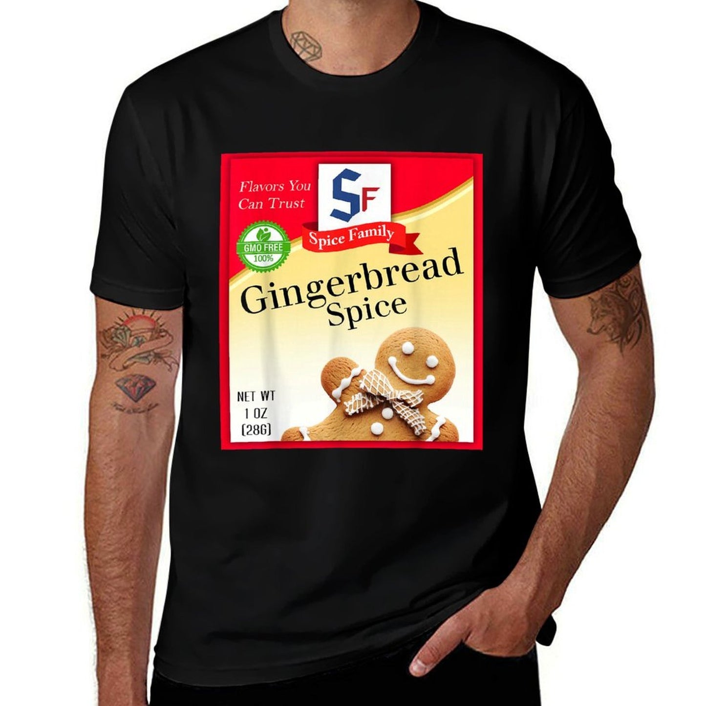 Ginger Bread Spice Group Costume Family Matching Halloween  Vintage-inspired T-Shirt